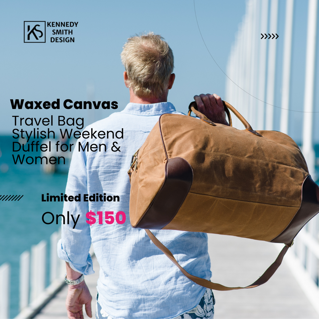 Travel in Style: Why the Waxed Canvas Travel Bag Is the Ultimate Weekend Companion