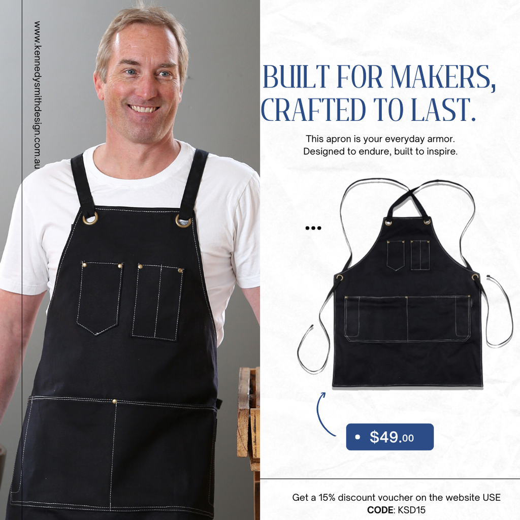 Coppin Waxed Canvas Cross-Back Bib Apron – Style Meets Strength