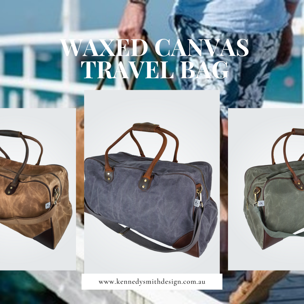 Waxed Canvas Travel Bag – Durable, Stylish & Built for Every Journey