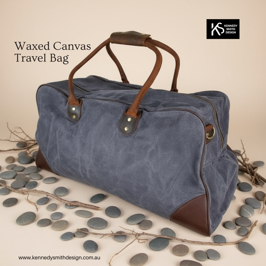 Elevate Your Travels with the Waxed Canvas Travel Bag: The Stylish Weekend Duffel You've Been Waiting For