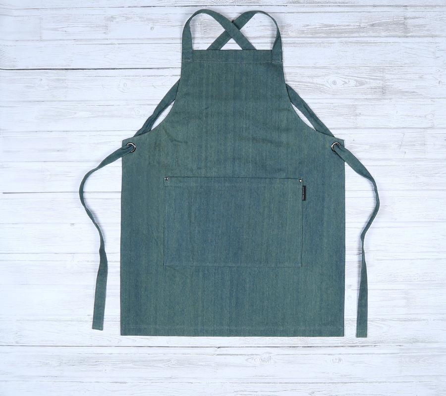 HUGHES DENIM APRON