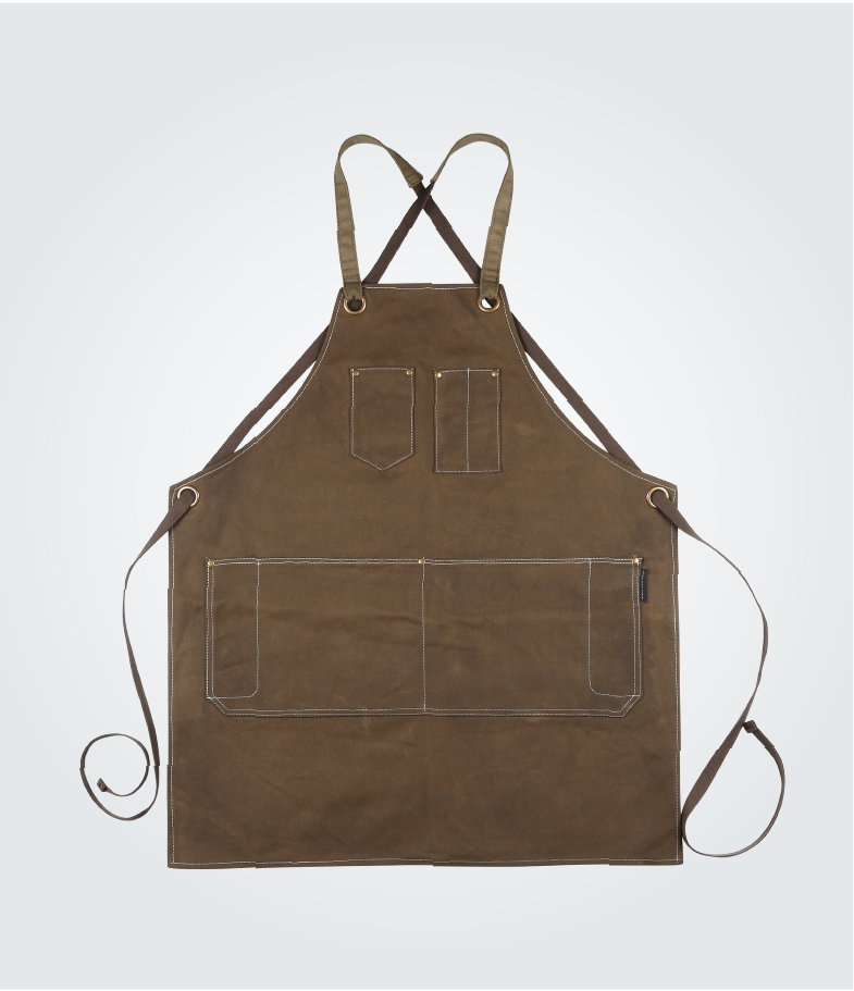 COPPIN WAXED CANVAS APRON