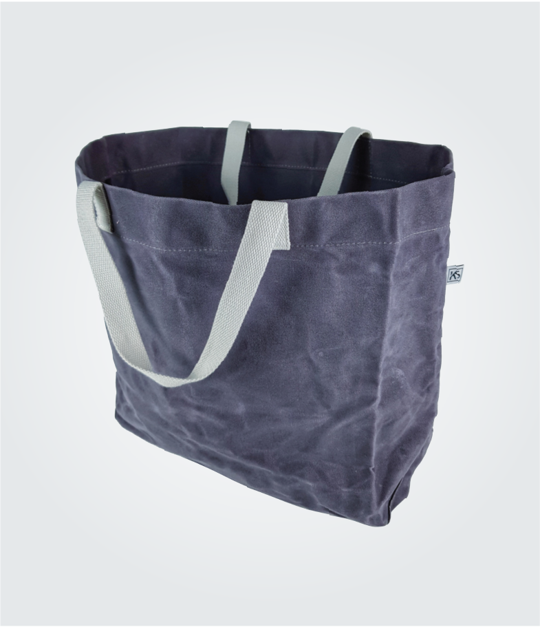 WAXED CANVAS LARGE TOTE