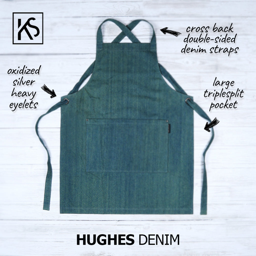 HUGHES DENIM APRON